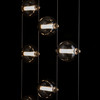 Hubbardton Forge Abacus 9-Light Ceiling-to-Floor LED Pendant (139057)