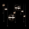 Hubbardton Forge Abacus 7-Light Double Linear LED Pendant (139054)