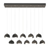 Hubbardton Forge Brooklyn 10-Light Double Shade Pendant (131205)