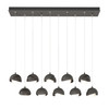 Hubbardton Forge Brooklyn 10-Light Double Shade Pendant (131205)