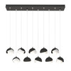 Hubbardton Forge Brooklyn 10-Light Double Shade Pendant (131205)