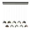 Hubbardton Forge Brooklyn 10-Light Double Shade Pendant (131205)