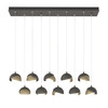 Hubbardton Forge Brooklyn 10-Light Double Shade Pendant (131205)