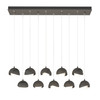 Hubbardton Forge Brooklyn 10-Light Double Shade Pendant (131205)