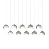 Hubbardton Forge Brooklyn 10-Light Double Shade Pendant (131205)