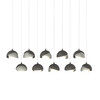 Hubbardton Forge Brooklyn 10-Light Double Shade Pendant (131205)