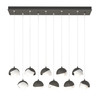 Hubbardton Forge Brooklyn 10-Light Double Shade Pendant (131205)