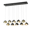 Hubbardton Forge Brooklyn 10-Light Double Shade Pendant (131205)