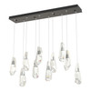 Hubbardton Forge Luma 10-Light Large Crystal Pendant (131201)