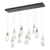 Hubbardton Forge Luma 10-Light Large Crystal Pendant (131201)