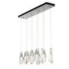 Hubbardton Forge Luma 10-Light Large Crystal Pendant (131201)