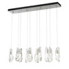 Hubbardton Forge Luma 10-Light Large Crystal Pendant (131201)