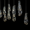 Hubbardton Forge Luma 10-Light Large Crystal Pendant (131201)