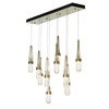 Hubbardton Forge Link 10-Light Blown Glass Pendant (131200)