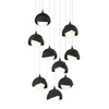 Hubbardton Forge Brooklyn 9-Light Double Shade Pendant (131105)