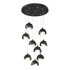 Hubbardton Forge Brooklyn 9-Light Double Shade Pendant (131105)