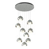 Hubbardton Forge Brooklyn 9-Light Double Shade Pendant (131105)