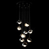 Hubbardton Forge Brooklyn 9-Light Double Shade Pendant (131105)