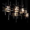 Hubbardton Forge Tura 7-Light Seeded Glass Pendant (131095)