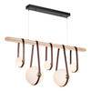 Hubbardton Forge Derby Linear 5-Light LED Pendant (131046)