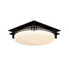Banded 2-Light Semi-Flush by Hubbardton Forge (124394)
