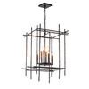 Hubbardton Forge Tura 8-Light Large Chandelier (101317)