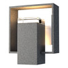 Hubbardton Forge Shadow Box Small Outdoor Sconce (302601)