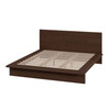 Halmstad Wood Platform King Bed, Brown (5769497)