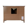 Butler Specialty Company Colorado 48 in. W Wood & Marble Single Sink Bathroom Vanity, Walnut (5995489)
