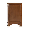 Butler Specialty Company Colorado 48 in. W Wood & Marble Single Sink Bathroom Vanity, Walnut (5995489)