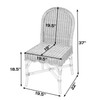 Butler Specialty Company Flora 18.5 in. Seat Height Rattan Dining Side Chair, Natural (5980404)