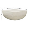 Alma Concrete Outdoor Coffee Table (50237)