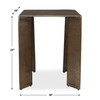 Reade Brass Outdoor Accent Table (50224)