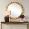 Haya Round Gold Mirror (08257)