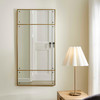 Uttermost Wrenton Brass Rectangular Mirror (08252)