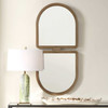 Uttermost Jacques Art Deco Gold Mirror (08282)