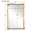 Curved Branches Gold Mirror (08278)