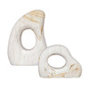 Uttermost Stone Flow Outdoor Sculptures Set of 2 (18265)