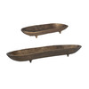 Uttermost Stratum Oval Brass Bowls Set of 2 (18254)