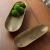 Uttermost Stratum Oval Brass Bowls Set of 2 (18254)