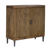 Pinstripe Tambour 2 Door Cabinet (50256)