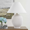 Rocio Ceramic White Table Lamp (30612)