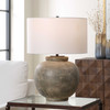 Rock Of Ages Rust Brown Table Lamp (30647)