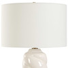 Anneli White Swirl Table Lamp (30573)