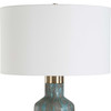 Dauphine Cracked Teal Table Lamp (30559)