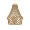 Macrame 4 Light Rope Pendant (21633)