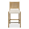 Uttermost Interweave Coastal Rattan Counter Stool (53067)