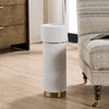 Uttermost Wessex White Drink Table (50338)