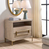 Uttermost Alessia Modern Light Oak Side Table (50316)