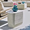 Uttermost Saltwater Concrete Side Table (50306)